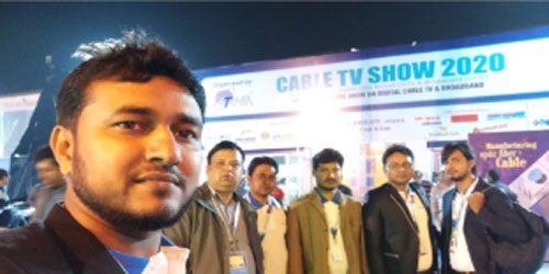 Technofair at CableTV show 2020 in India