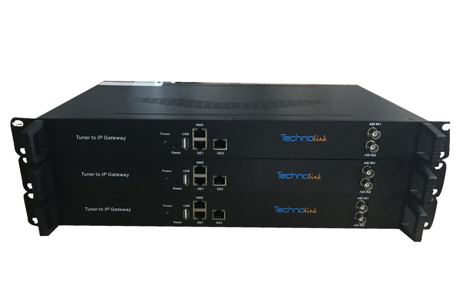 IRD DVB-S/S2 Tuner to IP Gateway