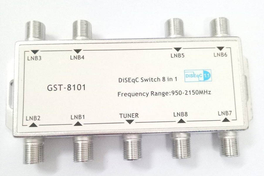 DiSEqC Switch (4, 8, 16 Ways)