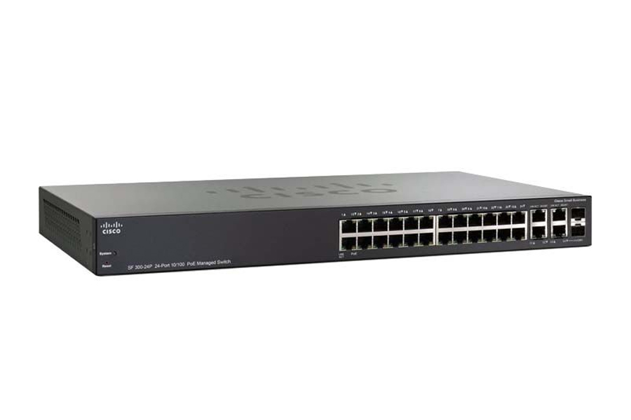 Cisco SF300-24P | 24-Port Managed Switch